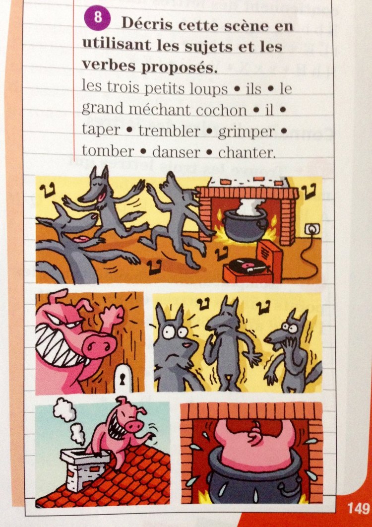 Trois petits loups