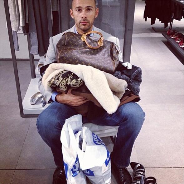 man-shops-with-wife