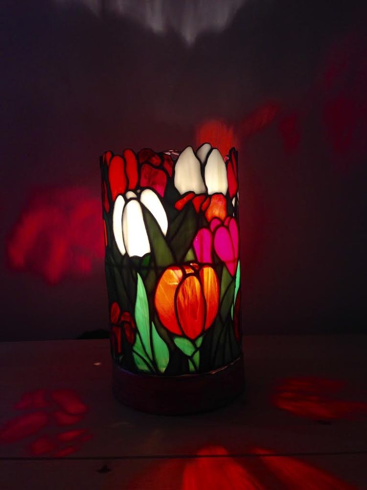 Tulips darkness